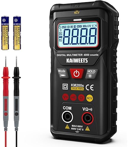 Amazon | MAS830L 高精度 デジタルマルチテスター | テスター | 産業